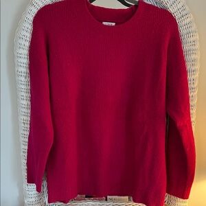 Jcrew Hot Pink Crewneck Sweater